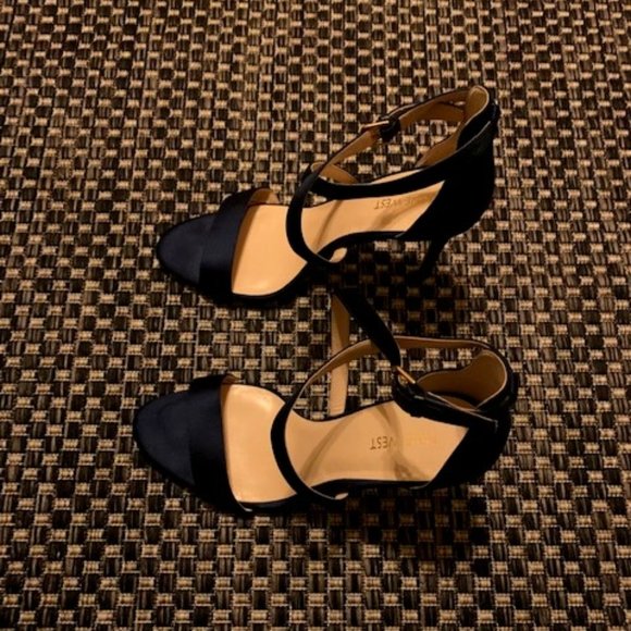 Nine West Navy Blue High Heel - Picture 2 of 5